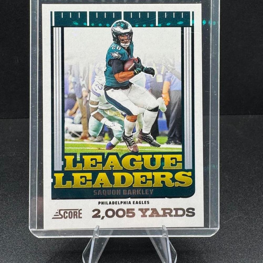 2025 panini score saquon barkley
